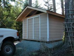 new shed - day 18